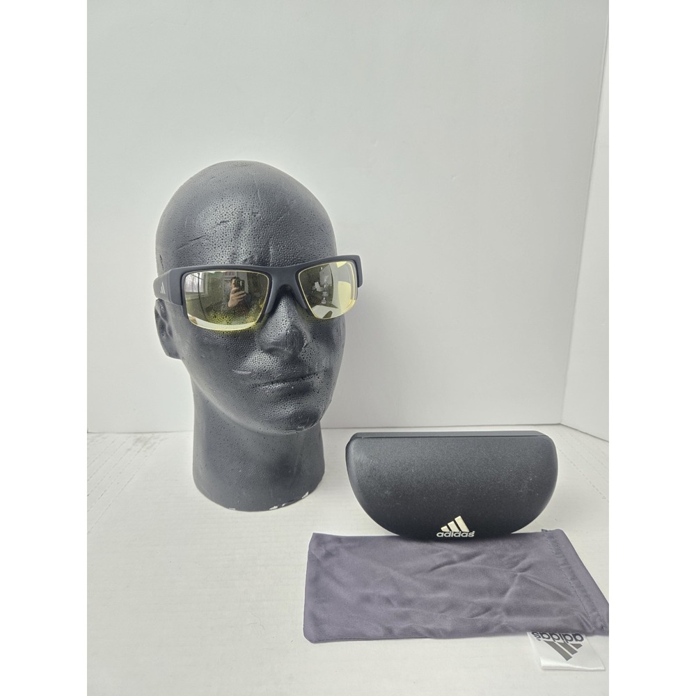 Adidas Glasses Frame Retego a376 05 61 15  Angular‎ half Rim Sports black